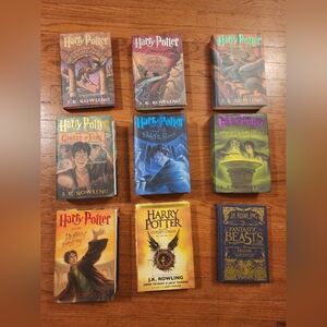 Harry Potter First Edition 9 Book Set